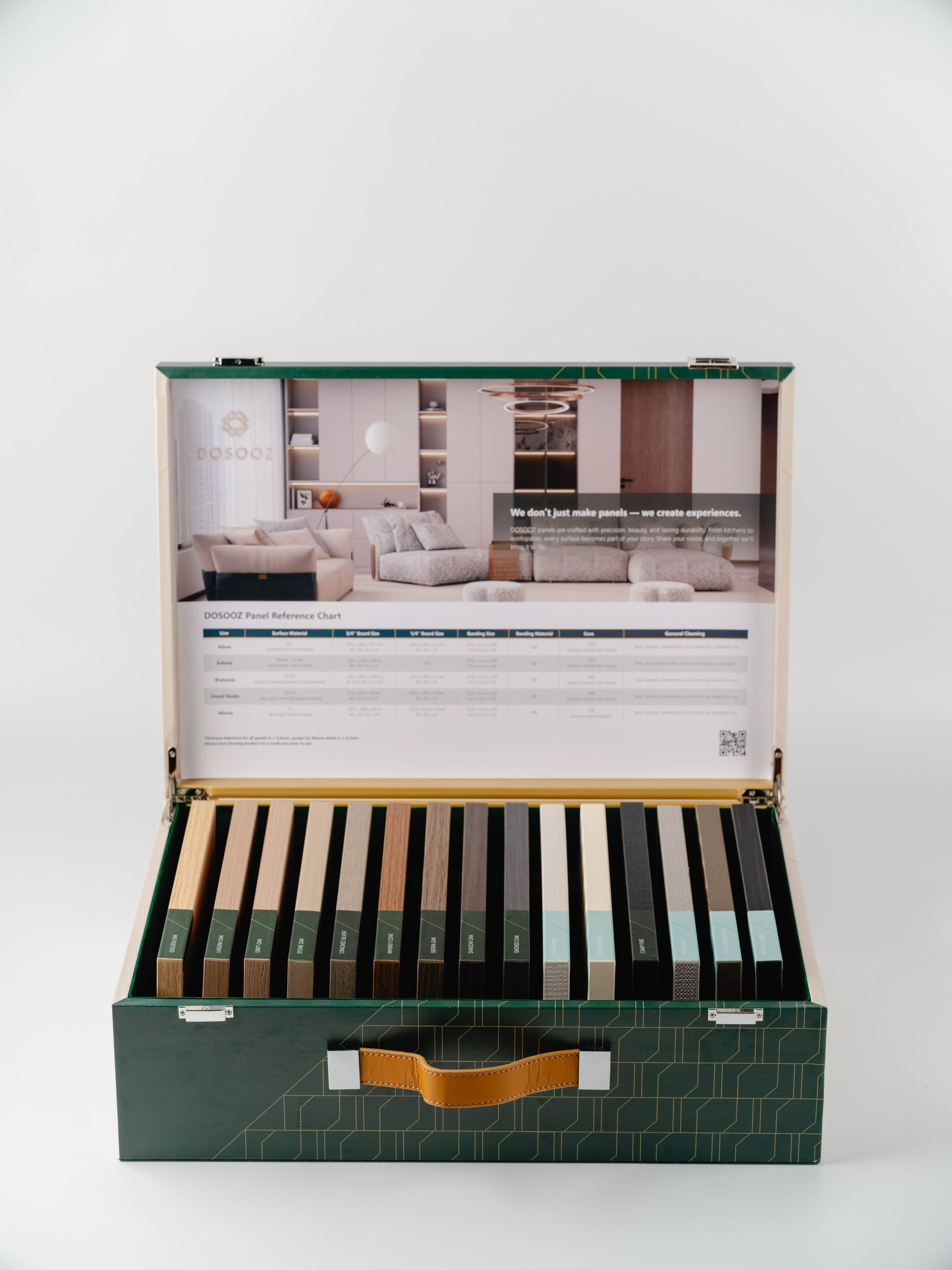 ABORIA & VISUAL STUDIO Sample Suitcase DS-C2
